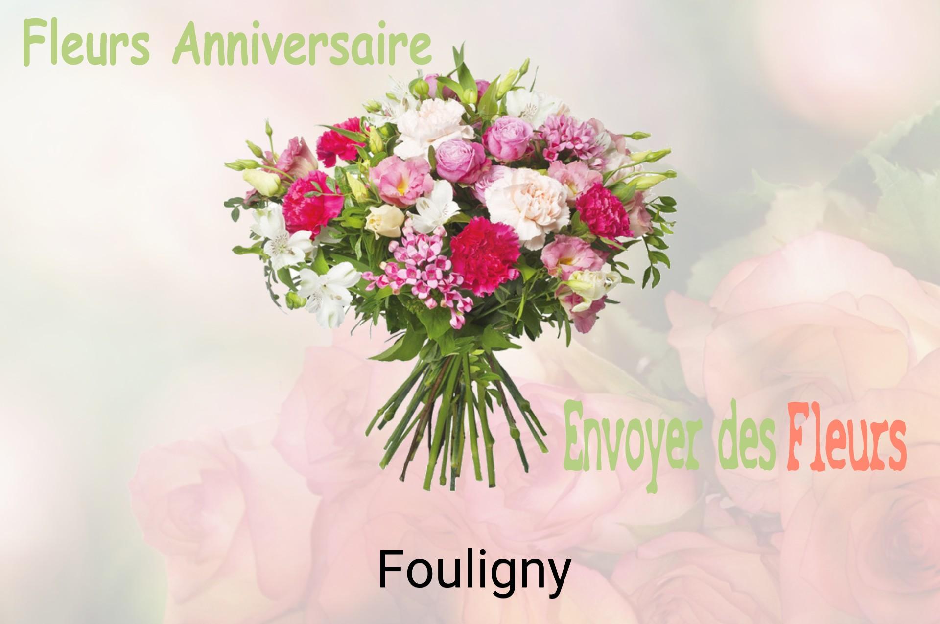 Bouquet de fleurs d’anniversaire livré à Fouligny