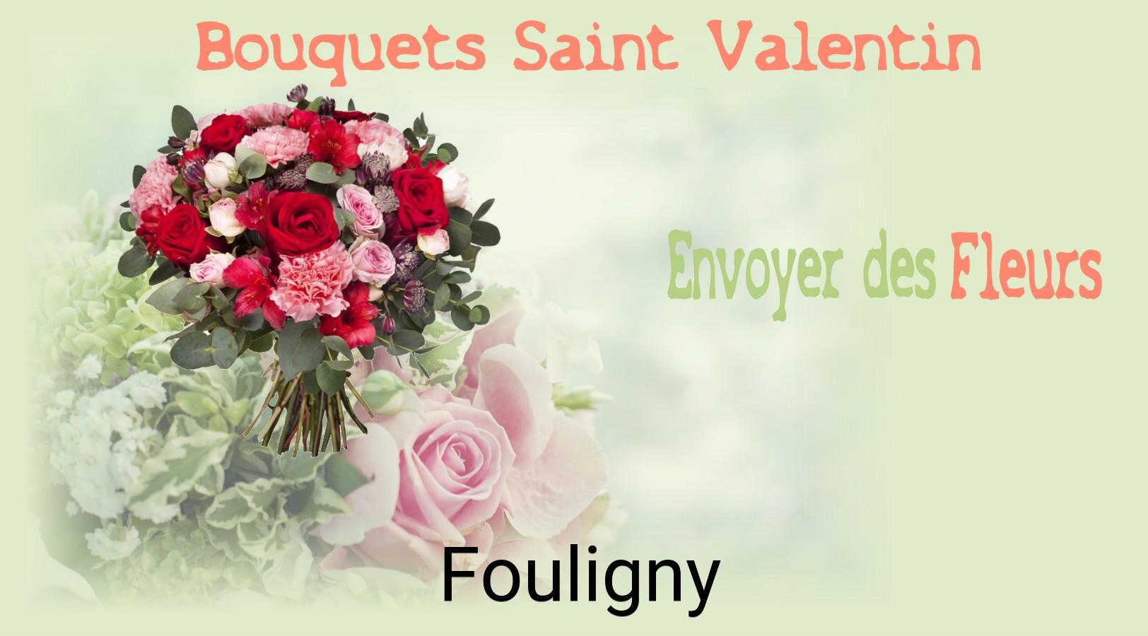 Roses de Saint-Valentin livrées à Fouligny